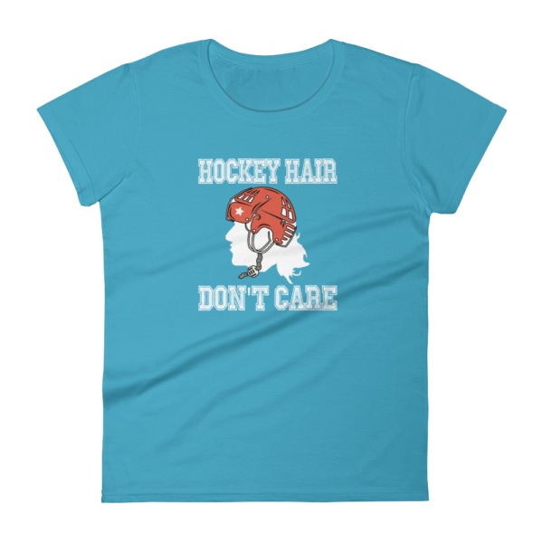 Hockey Hair Don’t Care – Women’s T-Shirt