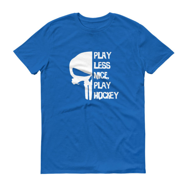 Play Less Nice Play Hockey – Men’s T-Shirt