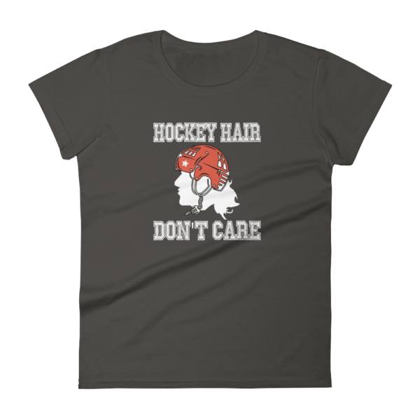 Hockey Hair Don’t Care – Women’s T-Shirt