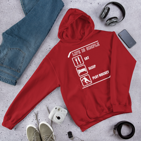 Hockey Life is Simple – Hoodie