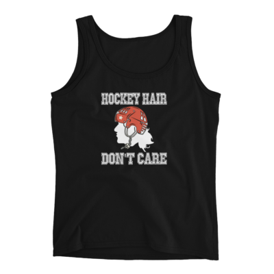 Hockey Hair Don’t Care – Women’s Tank Top