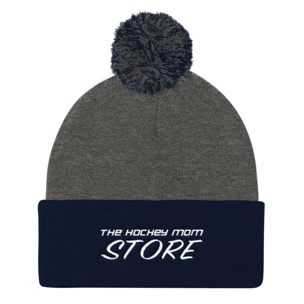 Hockey Mom Store – Pom Pom Knit Cap