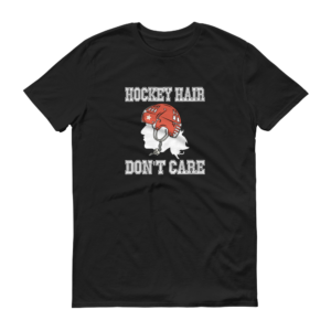 Hockey Hair Don’t Care – Men’s T-Shirt