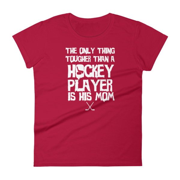 Tough Hockey Mom - Women's T-Shirt - Image 6