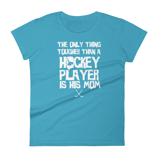 Tough Hockey Mom - Women's T-Shirt - Image 4