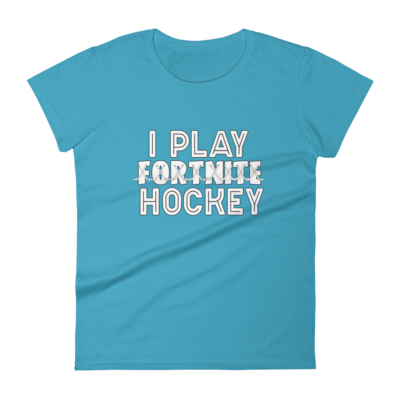 I Play Hockey – Women’s T-Shirt