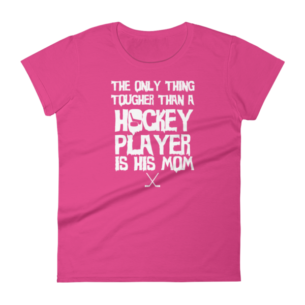 Tough Hockey Mom - Women's T-Shirt - Image 5