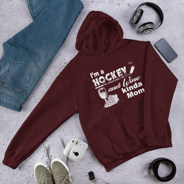 Hockey and Wine - Hoodie - Image 6