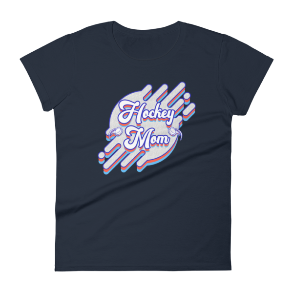 Hockey Mom Retro - Women's T-Shirt - Image 3