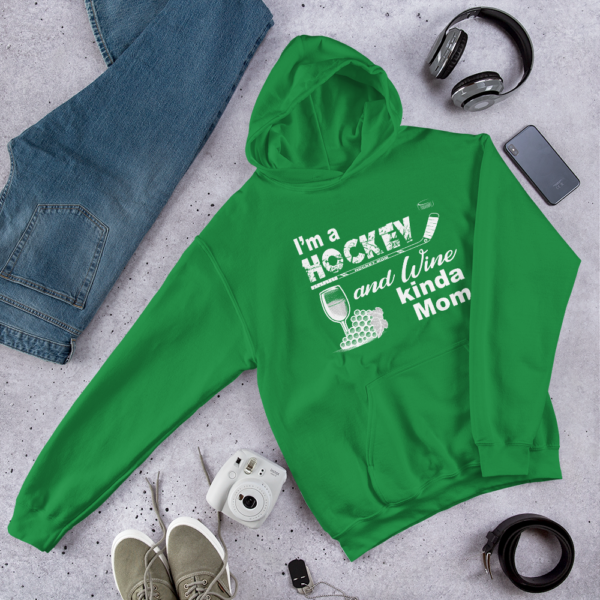 Hockey and Wine - Hoodie - Image 5