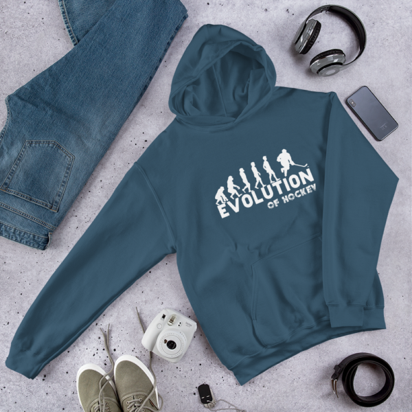 Evolution of Hockey - Hoodie - Image 3