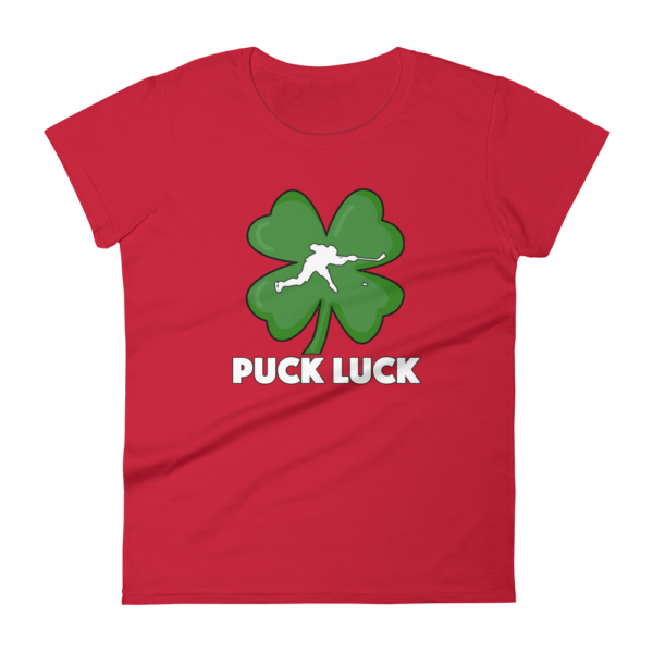 Puck Luck - Women's T-Shirt - Image 8