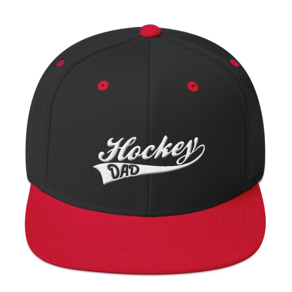 Hockey Dad - Snapback Hat - Image 4