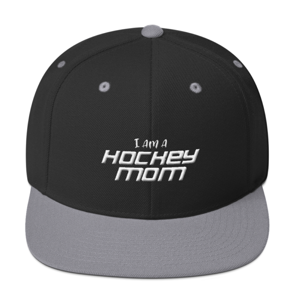 I Am A Hockey Mom - Snapback Hat - Image 5