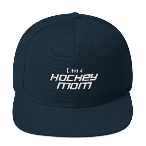 I Am A Hockey Mom - Snapback Hat - Image 6