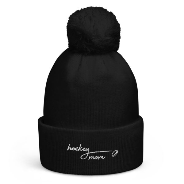 Hockey Mom 2 - Pom Pom Beanie