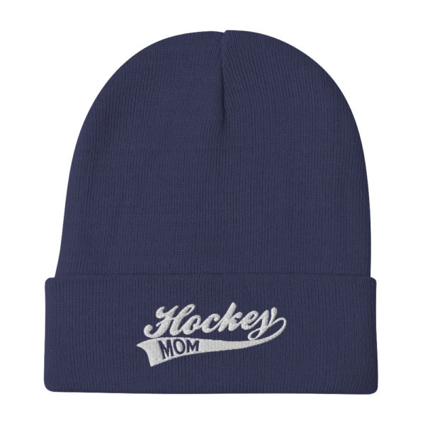 Hockey Mom - Embroidered Beanie - Image 3