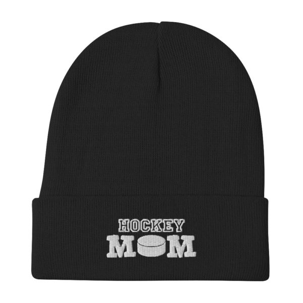 Hockey Mom Puck - Beanie