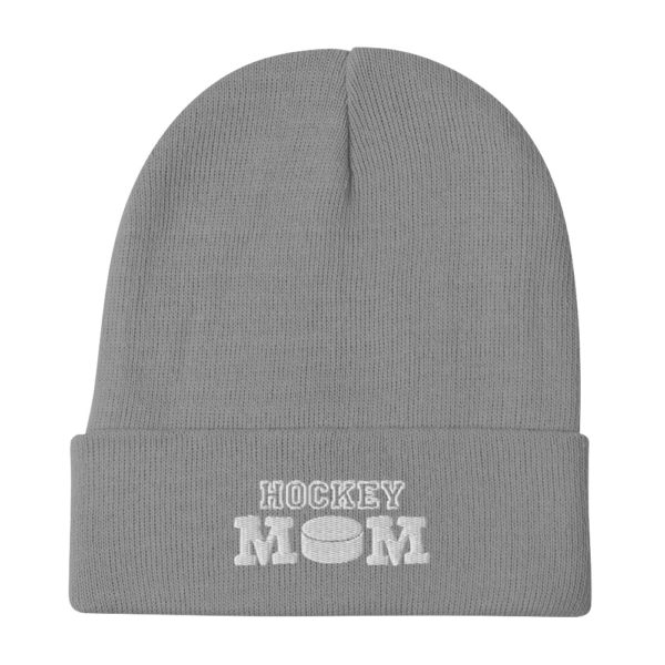 Hockey Mom Puck - Beanie - Image 5