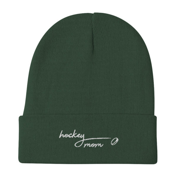 Hockey Mom 2 - Embroidered Beanie - Image 4