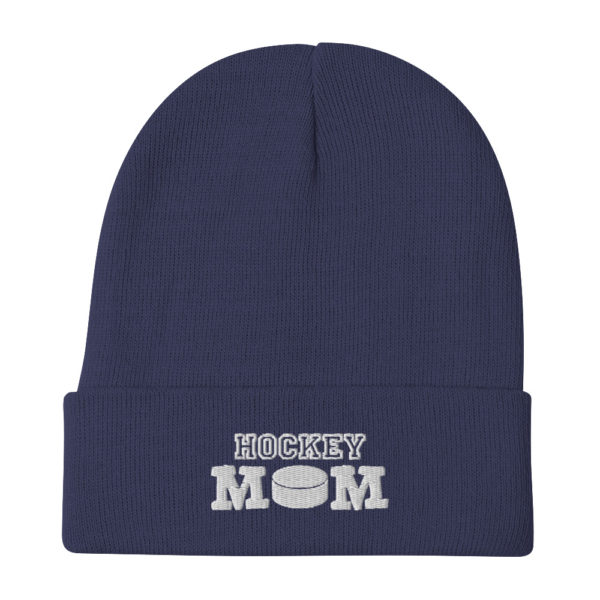 Hockey Mom Puck - Beanie - Image 3