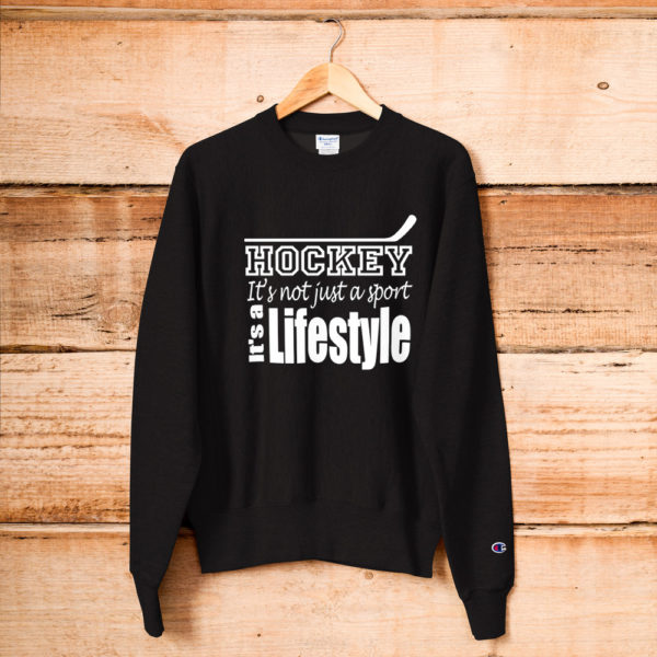 Hockey Lifestyle Champion Sweatshirt - Image 6