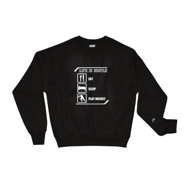 Life is Simple Champion Sweatshirt - Image 2