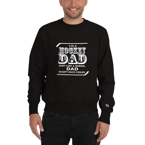 Hockey Dad Champion Sweatshirt - Image 3