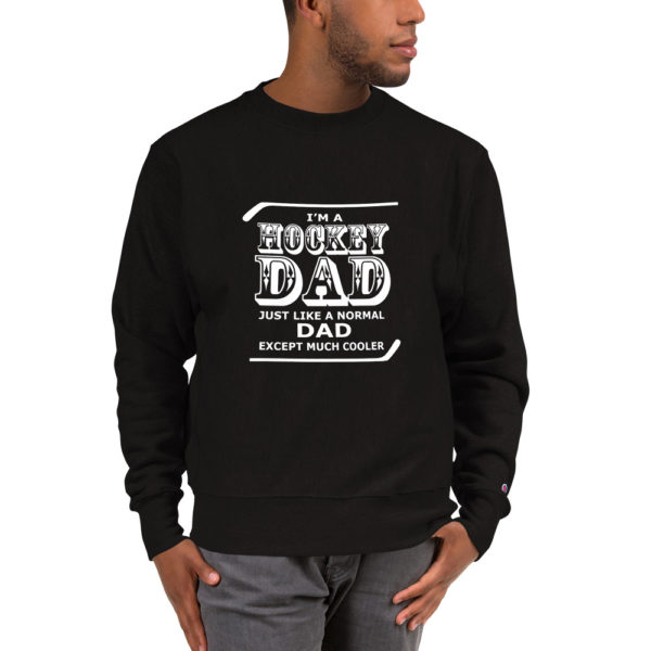 Hockey Dad Champion Sweatshirt - Image 4