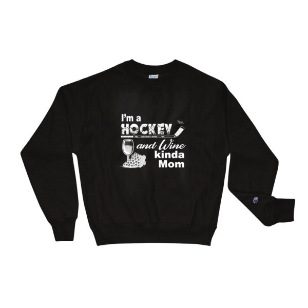 Hockey and Wine Champion Sweatshirt - Image 2