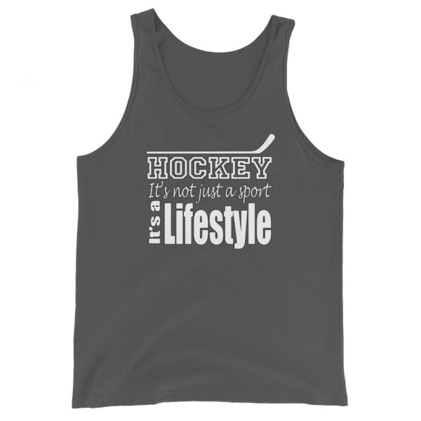 Hockey Lifestyle Unisex Tank Top - Image 10