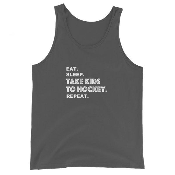 Take Kids to Hockey Unisex Tank Top - Image 10