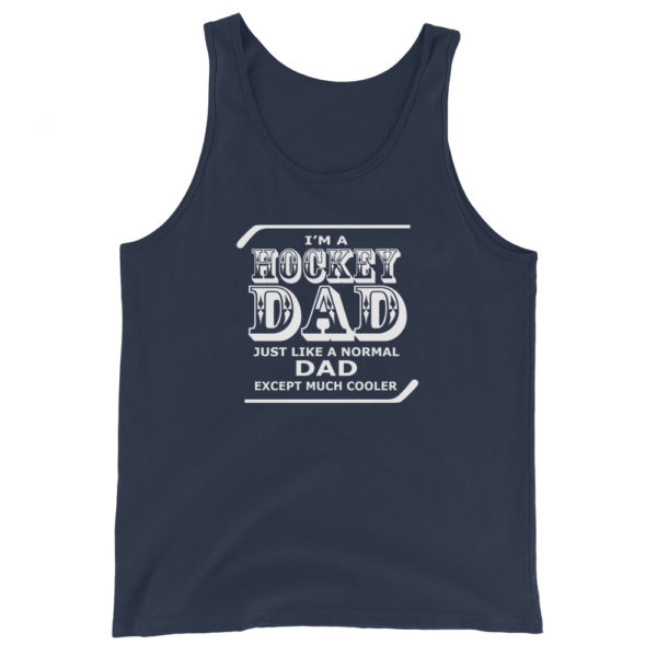 Hockey Dad Unisex Tank Top - Image 6