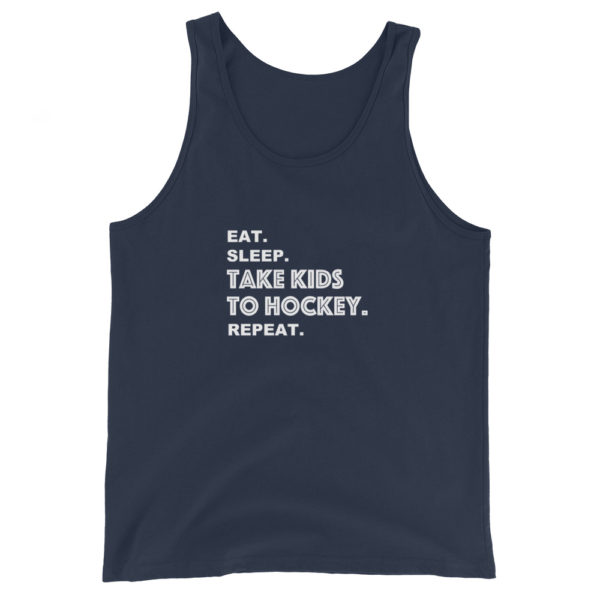 Take Kids to Hockey Unisex Tank Top - Image 6