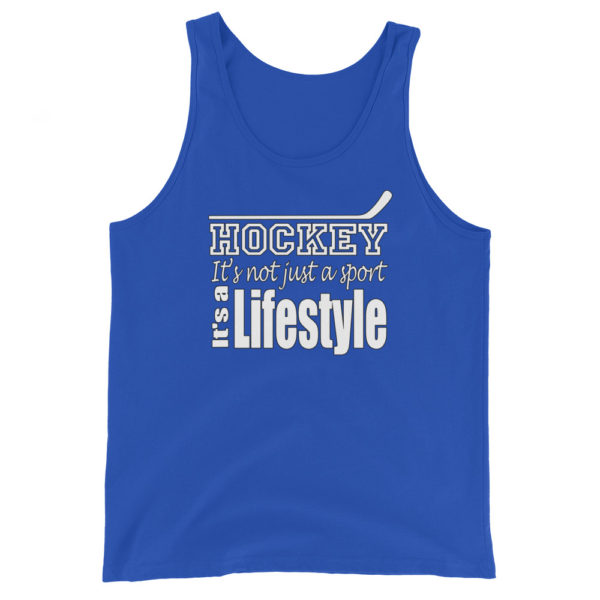 Hockey Lifestyle Unisex Tank Top - Image 9