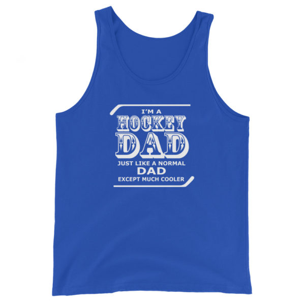 Hockey Dad Unisex Tank Top - Image 9