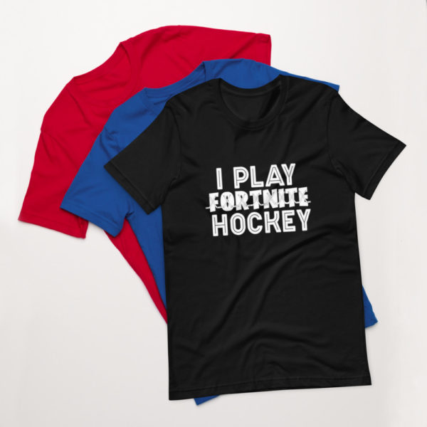 I Play Hockey - Men's T-Shirt - Image 4