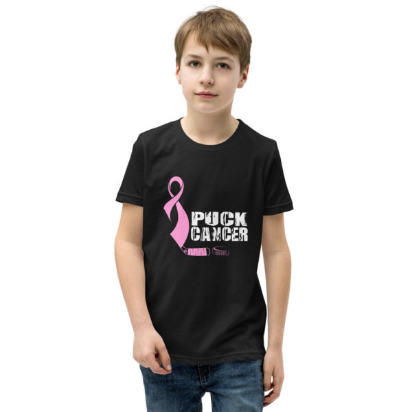 Puck Cancer - Youth T-Shirt - Image 3